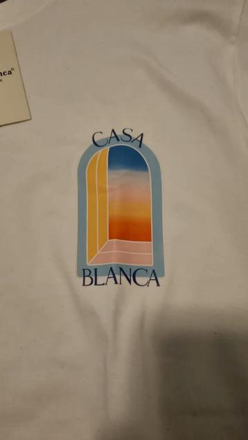 Witte Casablanca t-shirt beschikbaar voor biedingen