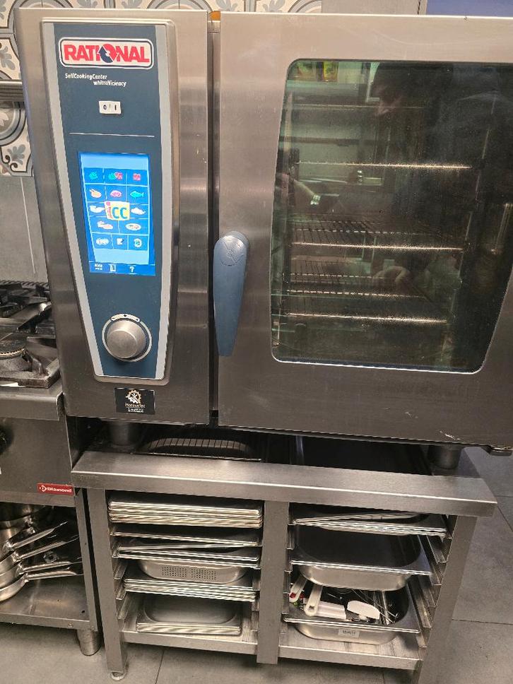 Rational Combisteamer Elektrisch, Electroménager, Fours, Comme neuf, Autoportant, 60 cm ou plus, 60 cm ou plus, Air chaud, Vapeur