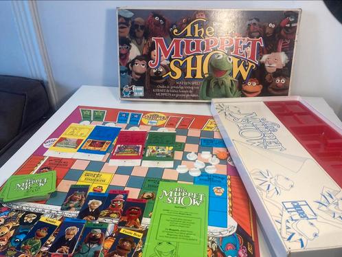 The Muppet Show Spel Clipper 1977, Hobby en Vrije tijd, Gezelschapsspellen | Bordspellen, Zo goed als nieuw, Drie of vier spelers