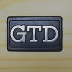 Embleem VW Golf / Jetta GTD, Auto-onderdelen, Ophalen of Verzenden, Gebruikt, Voor, Volkswagen