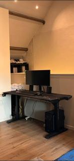 Ultradesk gaming bureau, LED RGB verlichting, groot., Huis en Inrichting, Bureaus, Ophalen, In hoogte verstelbaar, Zo goed als nieuw