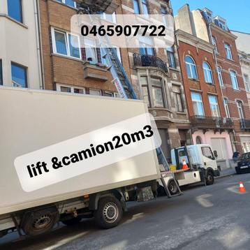 Service de lift & camion 0465907722 beschikbaar voor biedingen