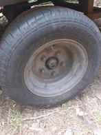 Complete wielen 4 stuks voor aanhangwagen, Ophalen of Verzenden, Gebruikt