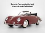 Porsche 356 1500 Pre A 1953, Auto's, Lederen bekleding, Zwart, Cabriolet, Bedrijf