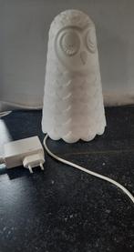Nachtlampje uil - Ikea, Huis en Inrichting, Lampen | Tafellampen, Ophalen, Zo goed als nieuw, Kunststof, Minder dan 50 cm