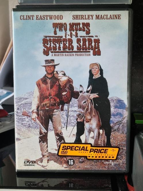 Two Mules fot Sister Sara, GERESERVEERD, Clint Eastwood, CD & DVD, DVD | Aventure, Enlèvement ou Envoi