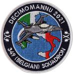 349 Sqn - Decimomannu 2021 - Patch, Envoi, Armée de l'air, Emblème ou Badge
