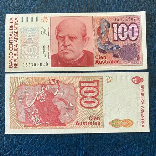 Argentina - 100 Australes 1989 - Pick 327c - UNC, Timbres & Monnaies, Billets de banque | Amérique, Billets en vrac, Amérique du Sud
