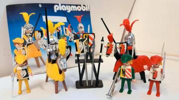 Playmobil 3265-toernooi met vintage ridders, complete set 