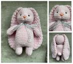 Knuffel ‘Snuggle Konijn mini’ Pink (Handmade - Gehaakt), Hobby & Loisirs créatifs, Tricot & Crochet, Crochet, Autres types, Enlèvement ou Envoi