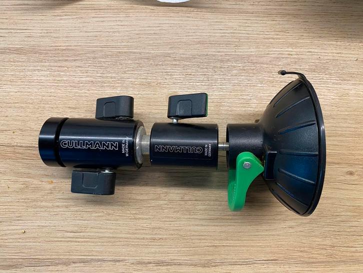 Cullmann zuignapsteun voor kogelgewrichten, Audio, Tv en Foto, Fotografie | Statieven en Balhoofden, Balhoofd