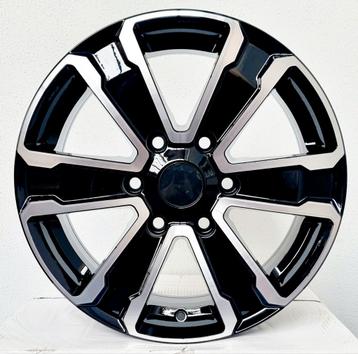 16" velgen Sprinter Crafter Look 6x130 nieuw verzwaard1300kg beschikbaar voor biedingen