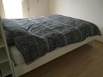 Tweepersoonsbed 160 x 200 cm, Huis en Inrichting, Wit, Tweepersoons, Ophalen of Verzenden, Zo goed als nieuw