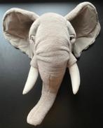 Bibib - Wild & Soft Olifant George dierenkop wanddecoratie, Ophalen of Verzenden, Zo goed als nieuw, Wanddecoratie
