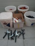 250 Vloerclips Levelit 1.5 mm, spieën, 250 Valcke clip 2mmXL, Ophalen, Overige materialen, Nieuw, Minder dan 20 cm