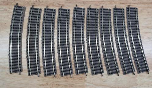 11 x Profi-rails bocht R4, H0 6133 Fleischmann, Hobby en Vrije tijd, Modeltreinen | H0, Zo goed als nieuw, Rails, Fleischmann