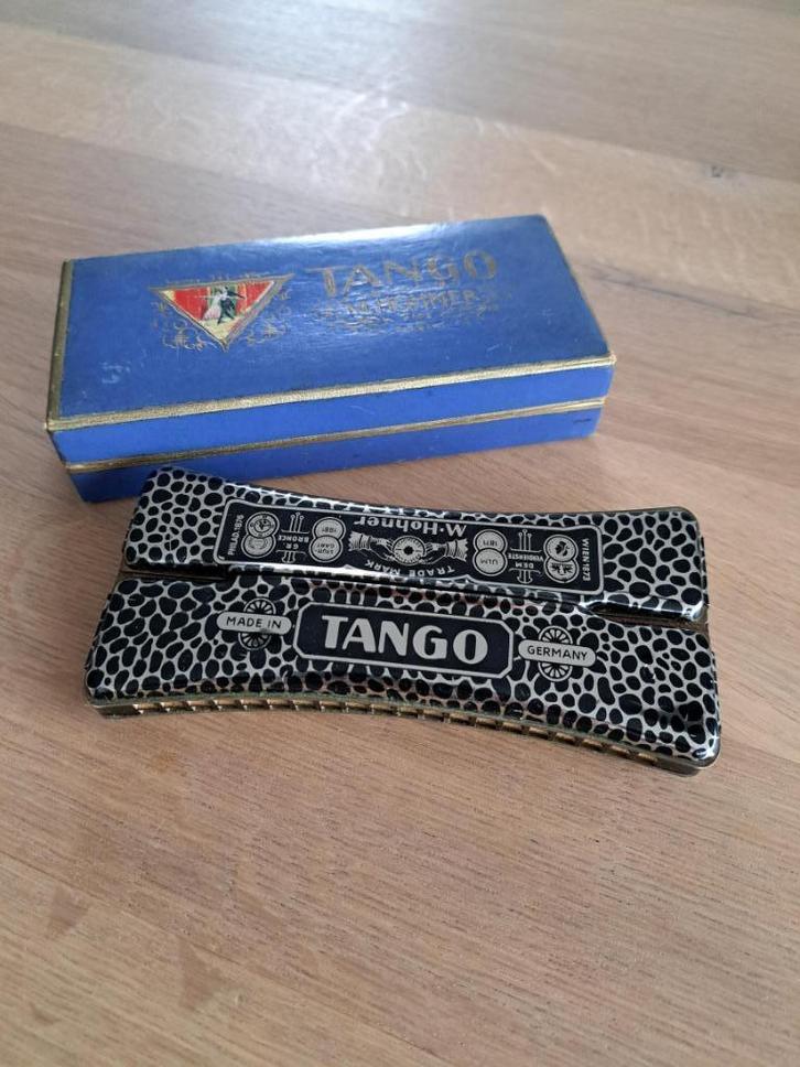 Dubbele mondharmonica M. Hohner “Tango”, Muziek en Instrumenten, Blaasinstrumenten | Mondharmonica's, Ophalen