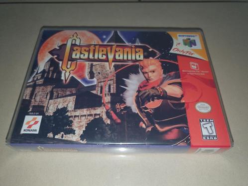 Castlevania 64 N64 Game Case, Consoles de jeu & Jeux vidéo, Jeux | Nintendo 64, Comme neuf, Envoi