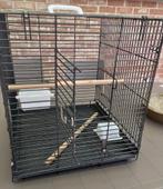Cage de transport Perroquet - Perruches - Oiseaux, Comme neuf, Enlèvement, Métal, Cage à oiseaux