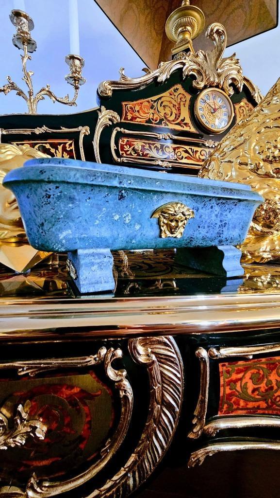 Versace Medusa zeepbankje in marmer, Antiek en Kunst, Kunst | Designobjecten, Ophalen of Verzenden