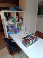 Meuble Ikea blanc avec table, Enlèvement, Comme neuf