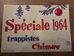 Affiche 'Trappistes Chimay', Collections, Enlèvement ou Envoi