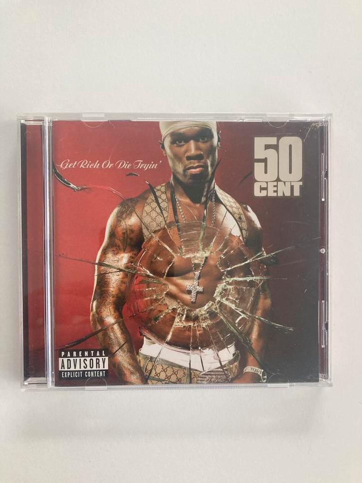 50 cent cd, Cd's en Dvd's, Cd's | Hiphop en Rap, Zo goed als nieuw, Ophalen of Verzenden