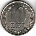 Roemenië : 10 Lei 1992  KM#108  Ref 16153, Postzegels en Munten, Ophalen of Verzenden, Overige landen, Losse munt