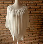 ( 94) - blouse femme t.38 creme - cassis -, Maat 38/40 (M), Overige kleuren, Cassis, Ophalen of Verzenden