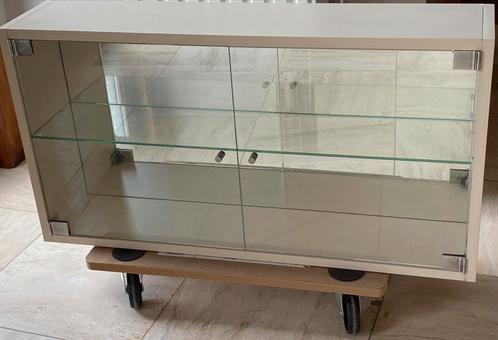 Klein glazen kastje voor verzameling badkamer medicijnkastje, Huis en Inrichting, Kasten | Overige, Gebruikt, Ophalen
