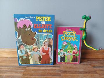 Peter en de Draak, set Disney, Verzamelen, Disney, Ophalen of Verzenden, Overige figuren, Zo goed als nieuw, Beeldje of Figuurtje