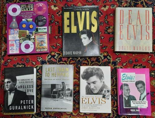 ELVIS PRESLEY - Top Biografieën- naslagwerken - 7 Stuks, Boeken, Muziek, Gelezen, Artiest, Ophalen