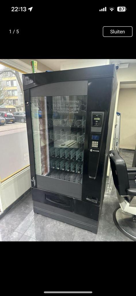 Perfect in orde Drank/eet automaat, betaalsysteem inbegrepen, Verzamelen, Automaten | Overige, Zo goed als nieuw, Ophalen