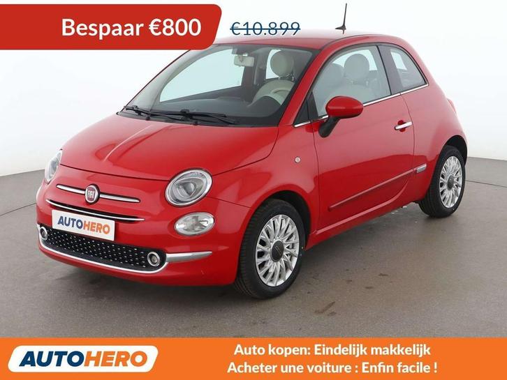 Fiat 500 1.2 Star (bj 2020), Auto's, Fiat, Te koop, ABS, Airbags, Airconditioning, Bluetooth, Boordcomputer, Centrale vergrendeling