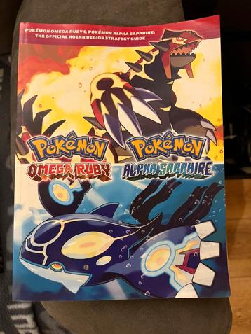 Pokemon omega rube en alpha sapphire walkthrough boek beschikbaar voor biedingen