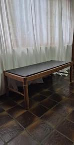 Salontafel van eikenhout en natuursteen, Antiek en Kunst, Ophalen