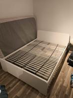 Bed twijfelaar - 140 cm, Huis en Inrichting, Slaapkamer | Bedden, Ophalen, Zo goed als nieuw, Twijfelaar, 140 cm