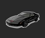 Big Knight Rider's Kitt Car Sticker 15 x 7 cm New, Verzenden, Nieuw