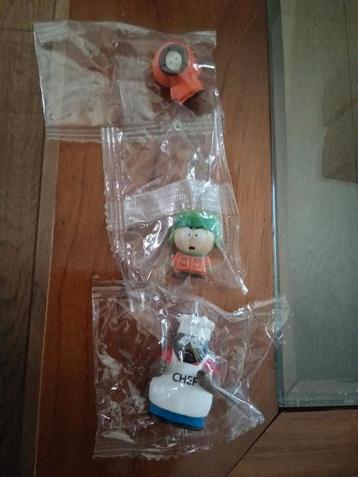 Mini-figurines SOUTHPARK Kenny, Kyle et Chef, Enlèvement ou Envoi, Neuf