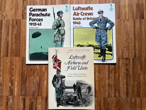 Luftwaffe Air Crews, Parachute, Airborne and Field units, Livres, Guerre & Militaire, Comme neuf, Armée de l'air, Deuxième Guerre mondiale