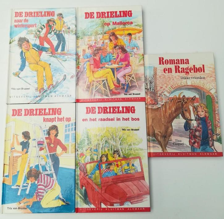 Vintage jeugdboeken: 'Kluitman Suksesserie', Boeken, Kinderboeken | Jeugd | 10 tot 12 jaar, Ophalen of Verzenden