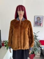 Gorgeous faux fur bomber jacket (size S/M) new, Kleding | Dames, Jassen | Zomer, Bruin, Nieuw, Ophalen of Verzenden, EDC by Esprit
