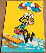 Goofy: oude postkaart, Ophalen of Verzenden, Goofy of Pluto, Gebruikt, Papier, Kaart of Schrift