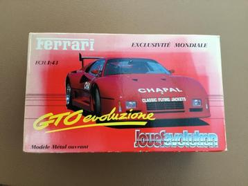 Zeldzame Ferrari Evolutione miniatuurauto op schaal 1/43 uit beschikbaar voor biedingen