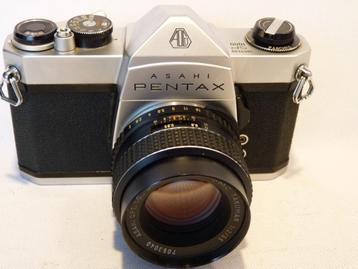 Asahi Pentax Spotmatic SP 1000, Asahi SMC Takumar 2.0/55mm beschikbaar voor biedingen