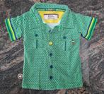 Mt 86-92 Groen gele polo/hemd, Kinderen en Baby's, Babykleding | Maat 86, Overhemdje of Bloesje, Ophalen of Verzenden, Jongetje