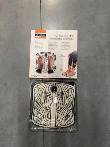 Lanaform circulatie mat electrostimulatie voeten, Electroménager, Enlèvement ou Envoi, Neuf, Soin des mains et des pieds