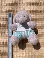 Peluche doudou éléphant assis gris 13 cm, Enfants & Bébés, Enlèvement ou Envoi, Comme neuf, Éléphant