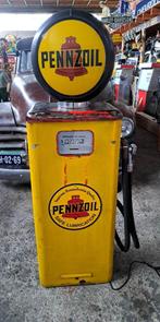 Penzzoil vintage benzine pomp decoratie showroom USA garage, Verzamelen, Ophalen, Gebruikt