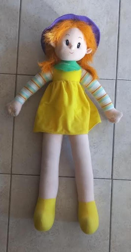 Grote stoffen knuffel pop Candy 80 cm, Kinderen en Baby's, Speelgoed | Knuffels en Pluche, Gebruikt, Ophalen of Verzenden